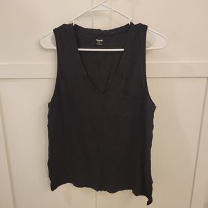 Madewell Black Whisper Tank